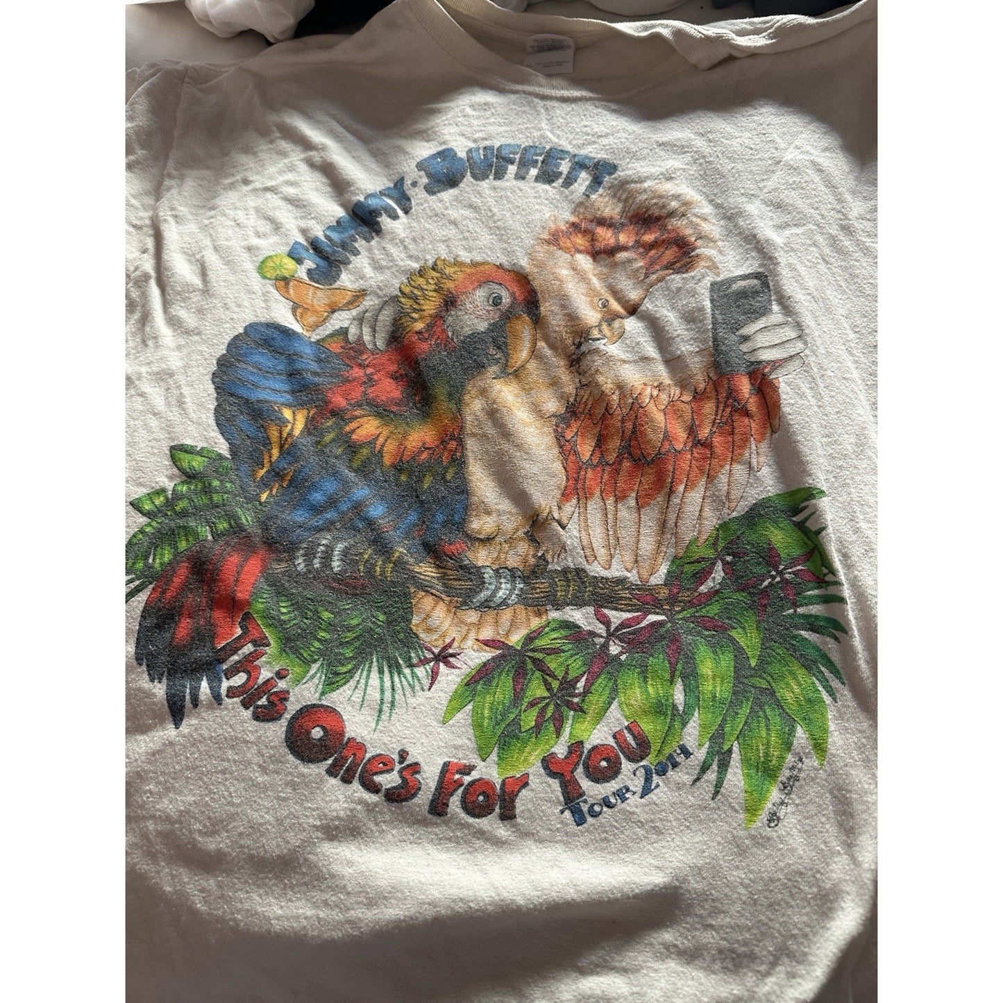 Caribbean Soul Jimmy Buffett Vintage Tshirts Lot of 10 - USED XL