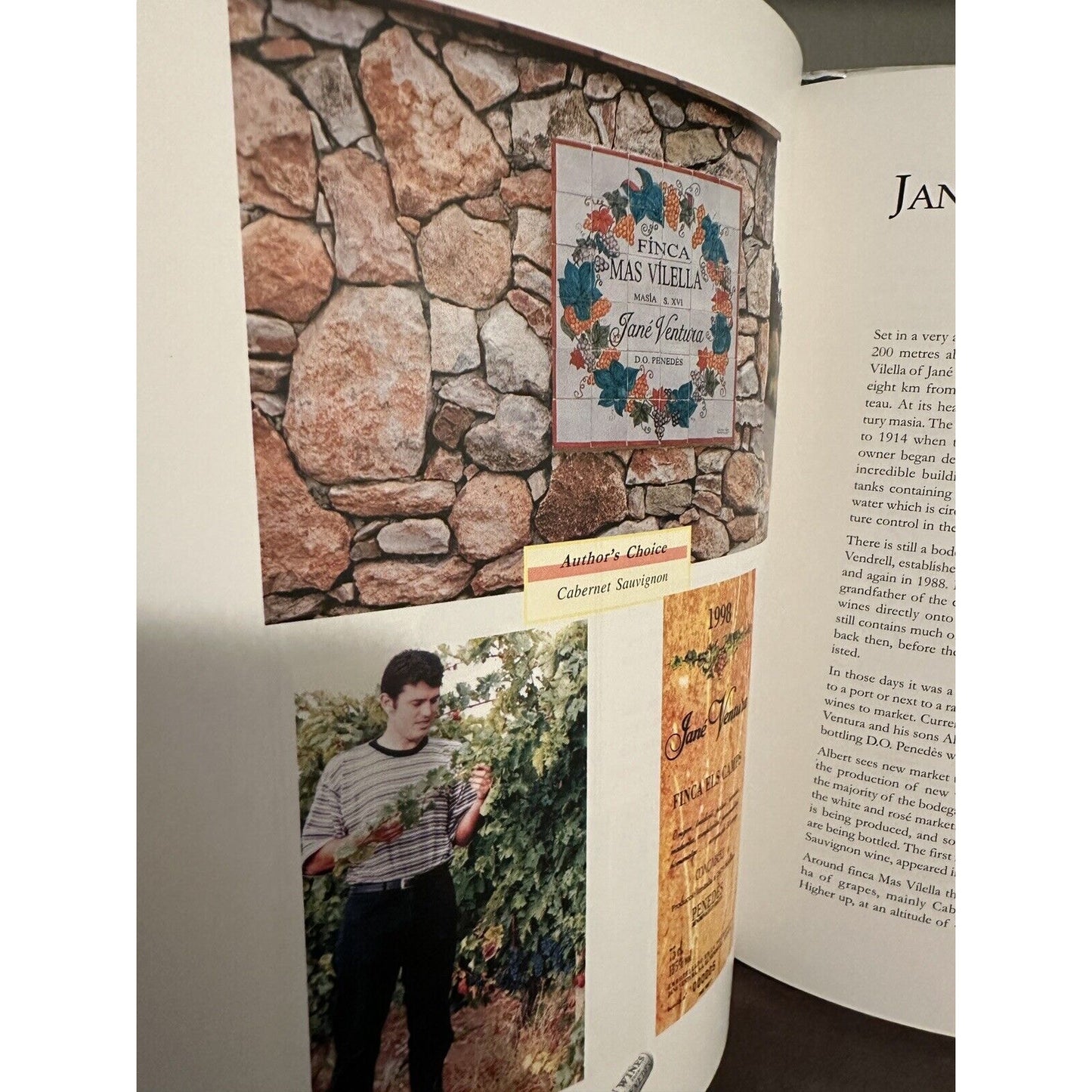 Wine Routes of Penedes and Catalonia by Alan Young, Inscribed