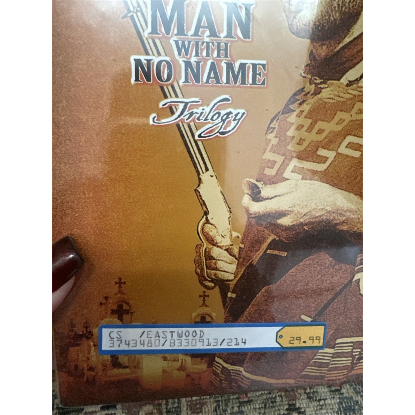 Clint Eastwood "The Man with No Name Trilogy" Box Set DVD 1999 3-Disc Set. *New*
