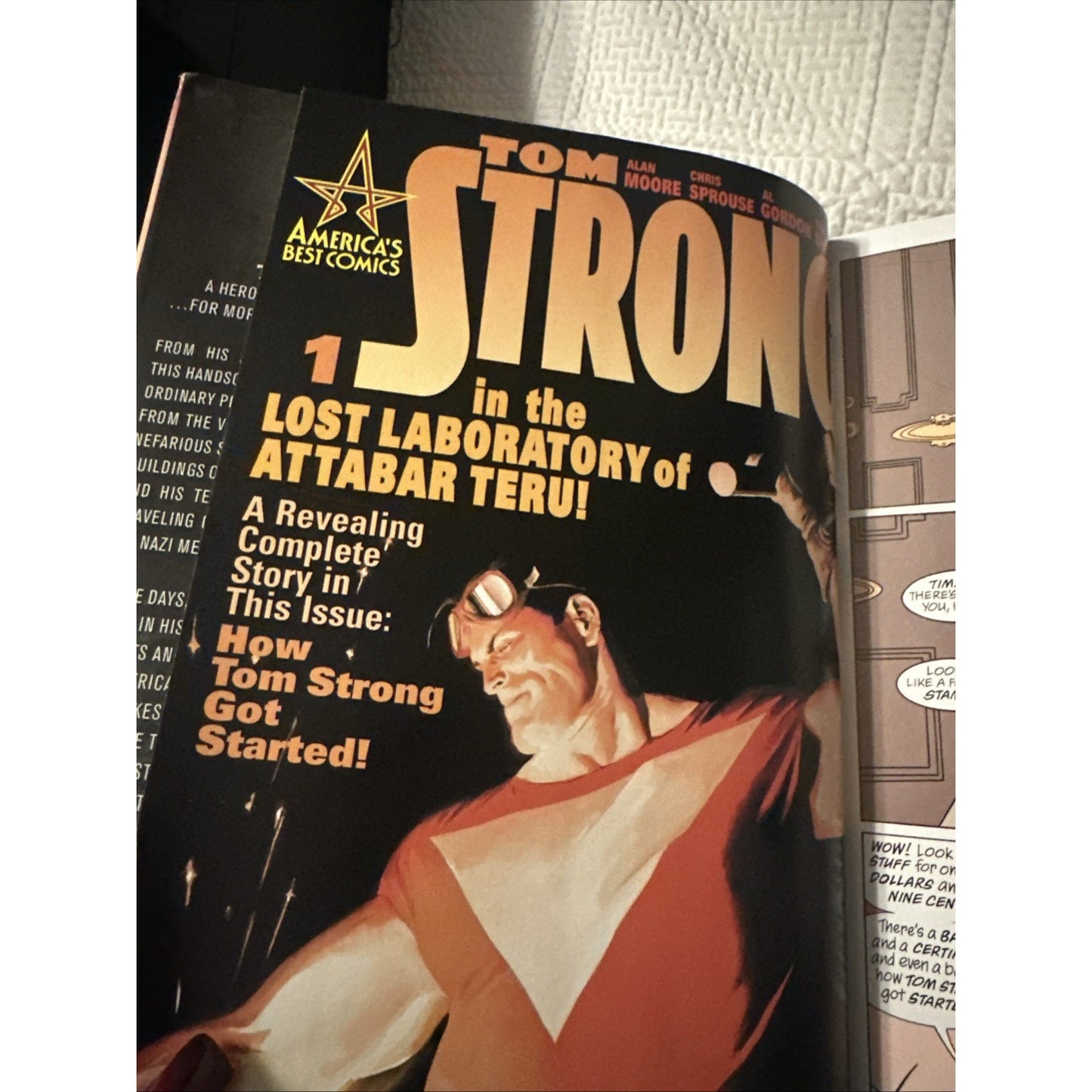 Tom Strong Deluxe Edition Volume 1 (2009) Alan Moore