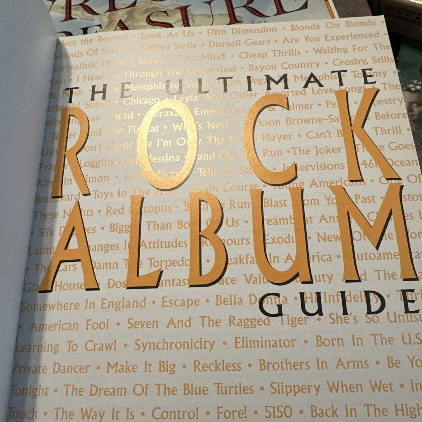 Ultimate Rock Album Guide-Gold & Platinum PB-1997-127 pages