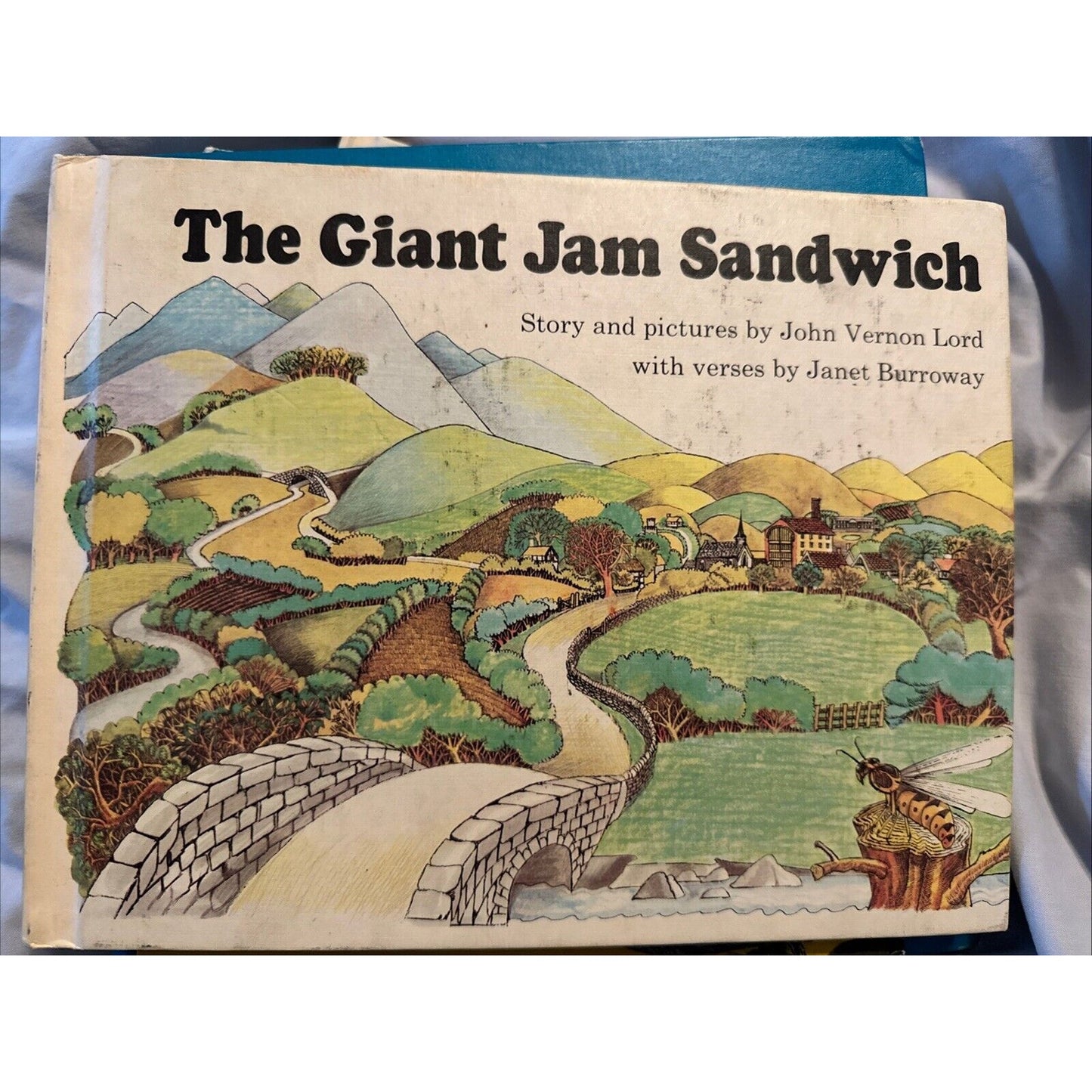 1972 The Giant Jam Sandwich by John Vernon Lord Weekly Reader Book Club Vintage