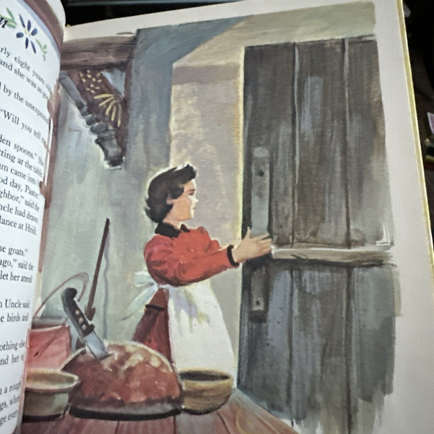 Vintage Children's Book: HEIDI, by Johanna Spyri, Abridged by Miriam Troop ~1961