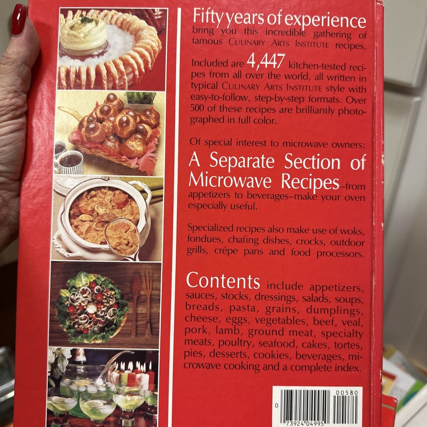 The Culinary Arts Institute Cookbook Cook Book Encyclopedia 1986 Vintage