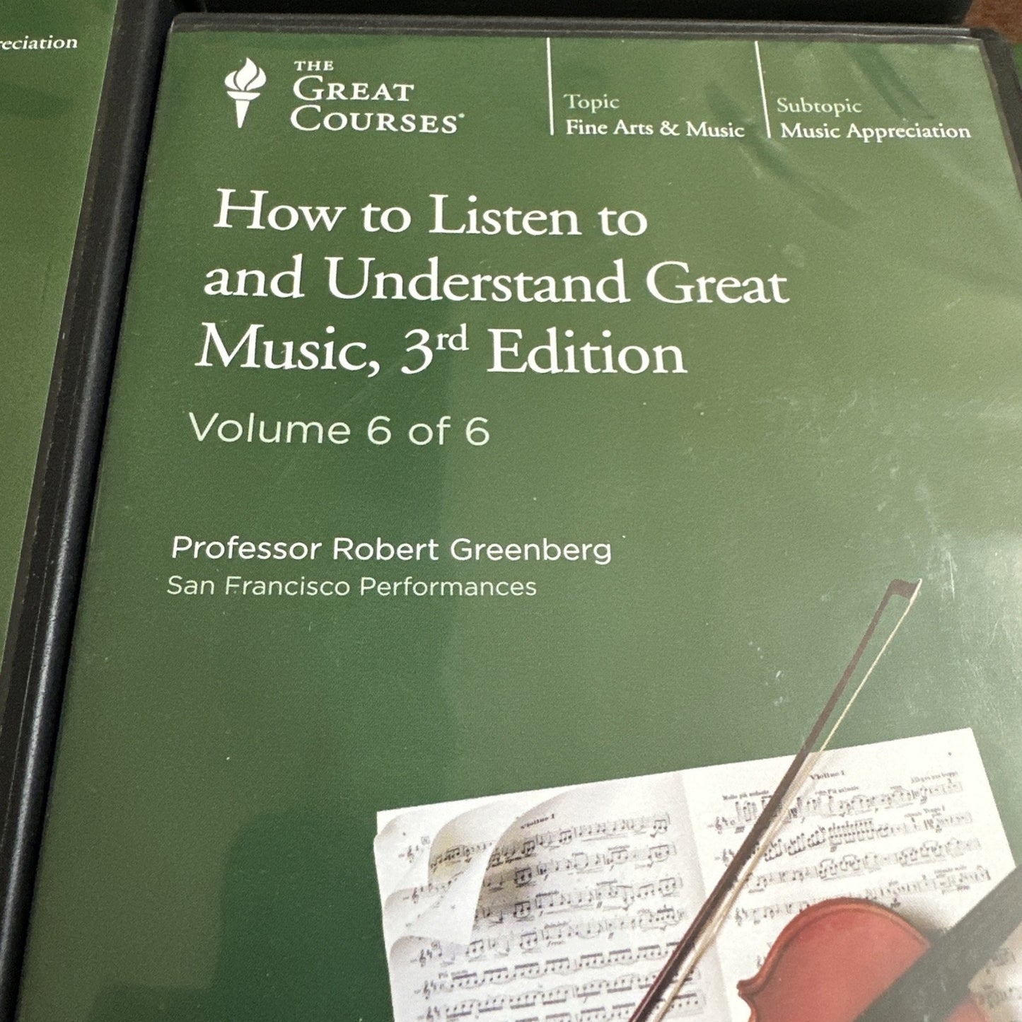 How to Listen to and Understand Great Music by Robert Greenberg (Compact Disc)
