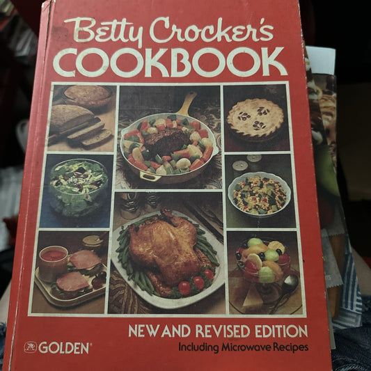 Betty Crocker COOKBOOK New and Revised Edition 1978 Recipes Cook Hard Cover