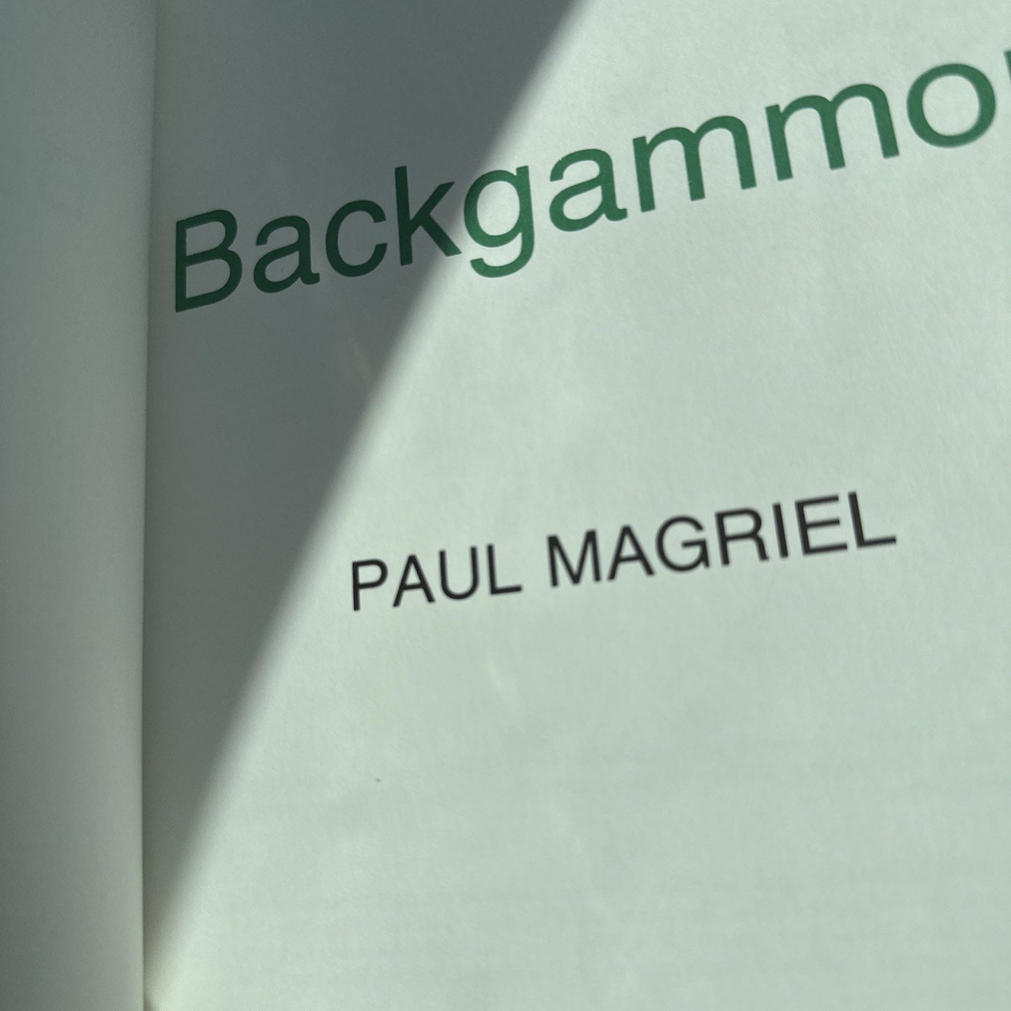 Original Vintage 1976 Backgammon Book By Paul Magriel. Dust Jacket Included RARE