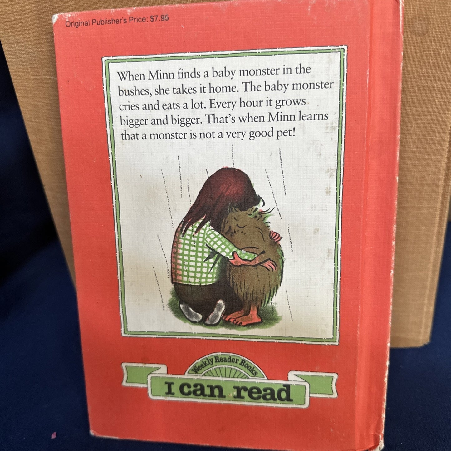 No More Monsters for Me! by Peggy Parish, 1981 Weekly Reader Hardcover Book