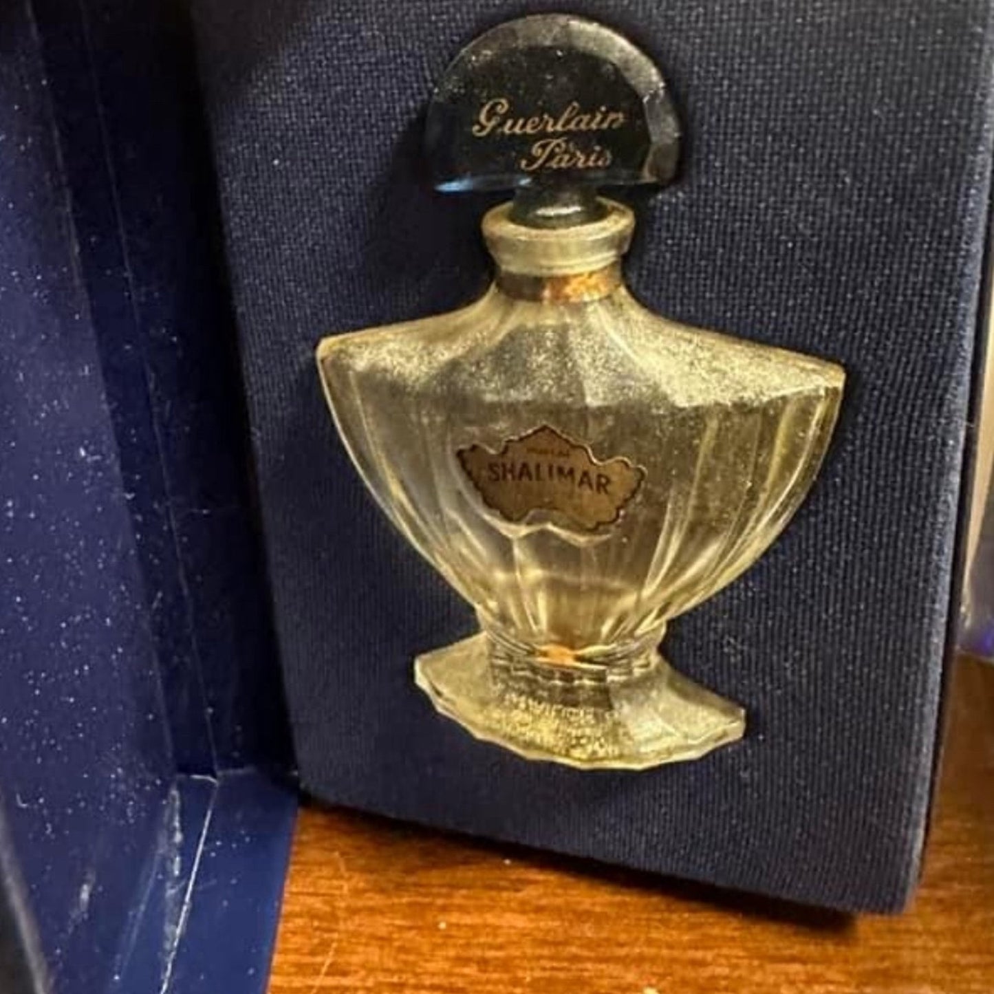5 Shalimar Vintage Perfume Bottle empty