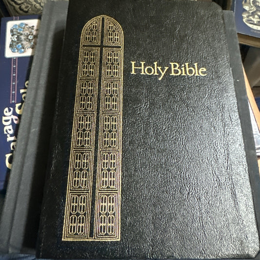 Holy Bible Regency Giant Print Reference Black Thomas Nelson 1990 KJV