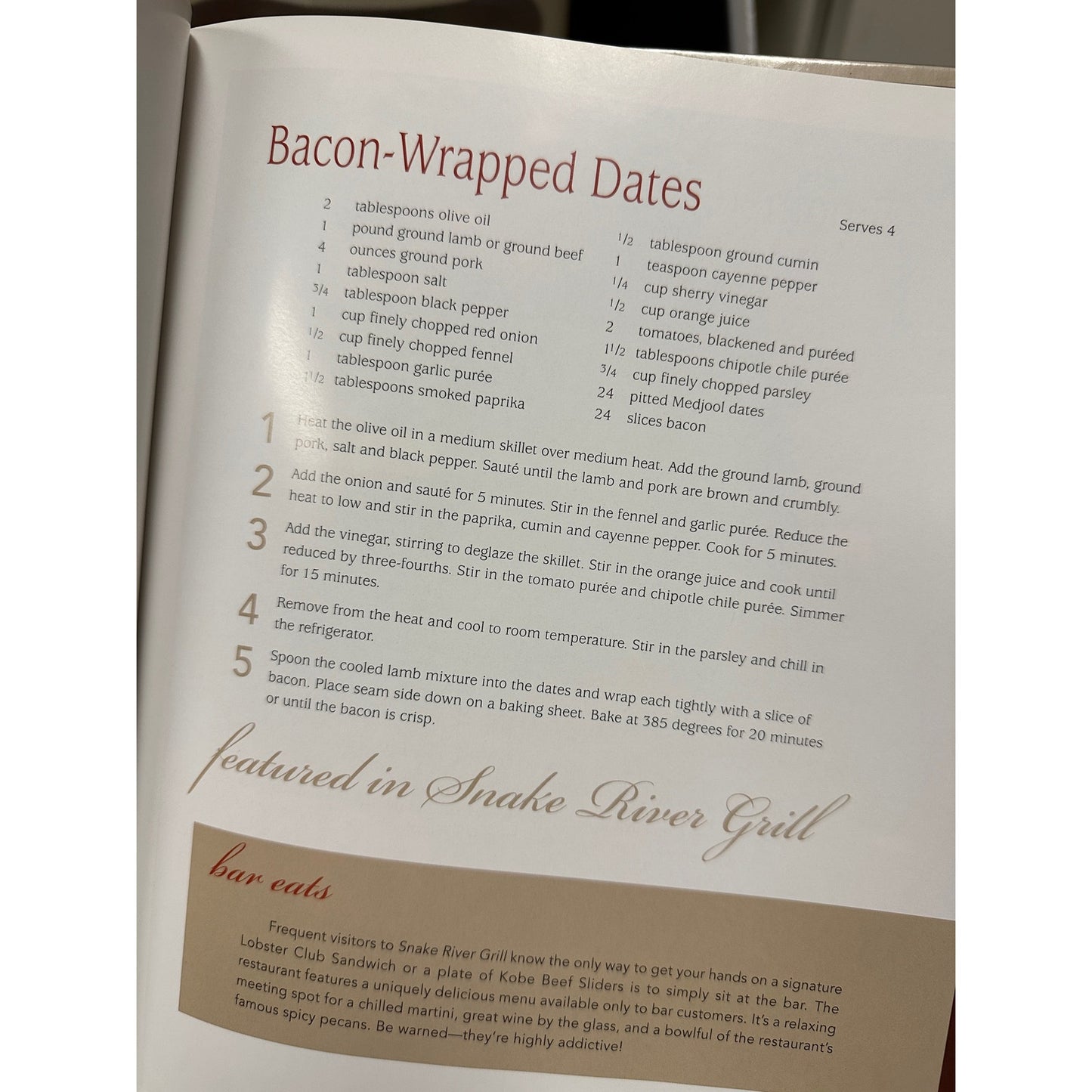 Flavor of L'Auberge cookbook