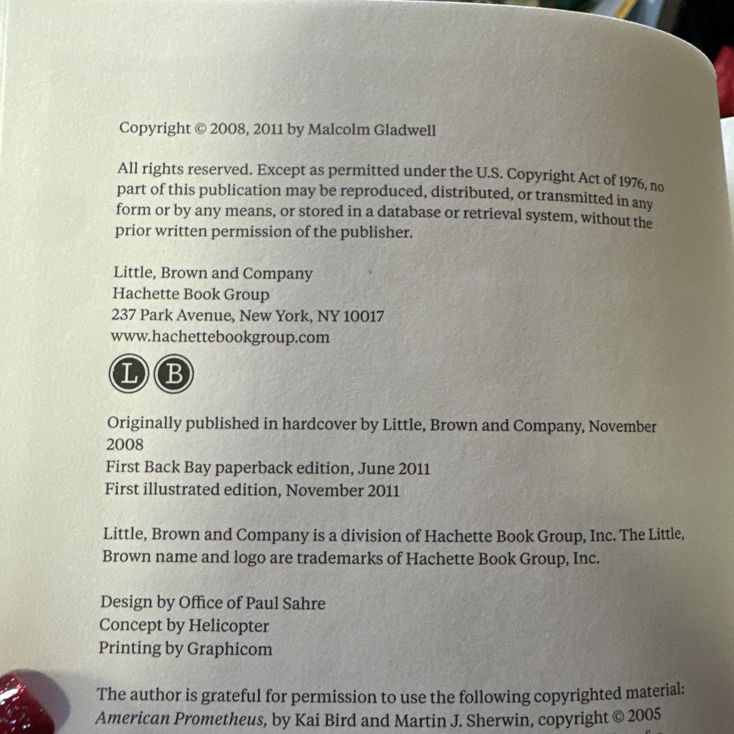 Tipping Point Blink Outlliers Malcolm Gladwell 1st Edition 1st Printing 3 Vol Set  Beautiful box set