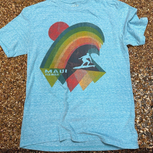 Vintage Maui Hawaii Blue 84 T-Shirt