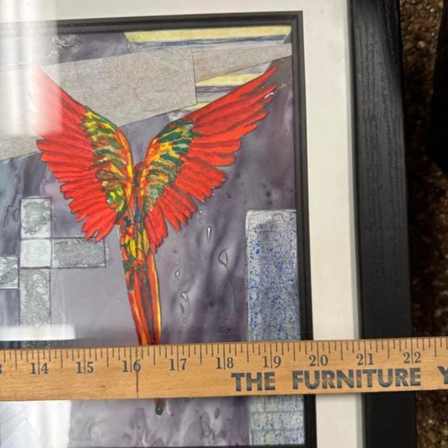 Original framed painting beautiful piece
