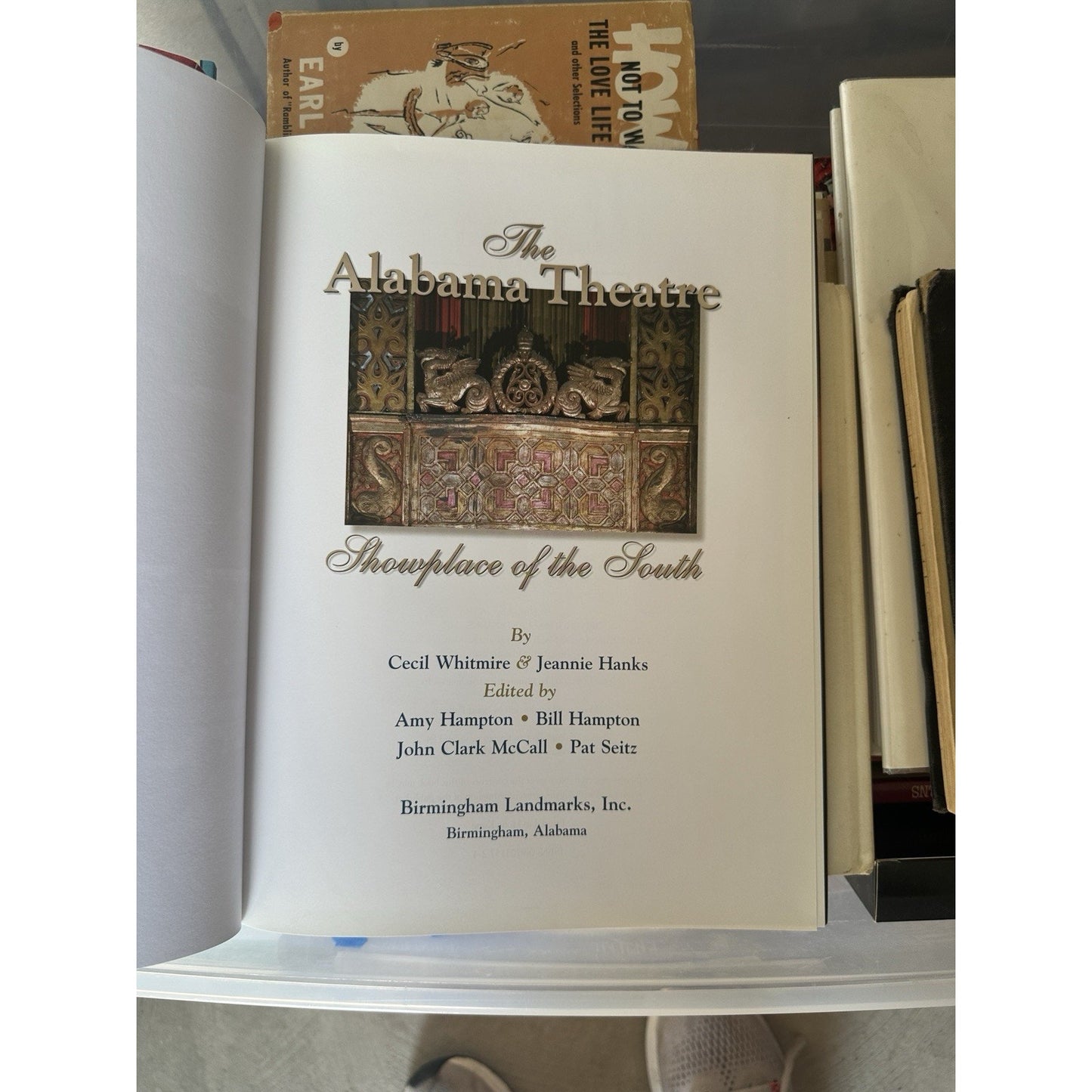 The Alabama Theatre: Showplace of the South by C Whitmire ~ Birmingham. Signed