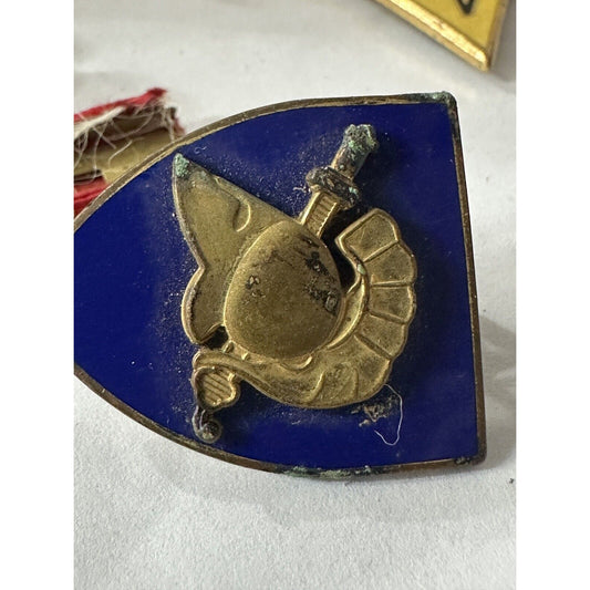USMA West Point Faculty Staff Insignia N.S. Meyer New York Clutch Back 1960s-70s