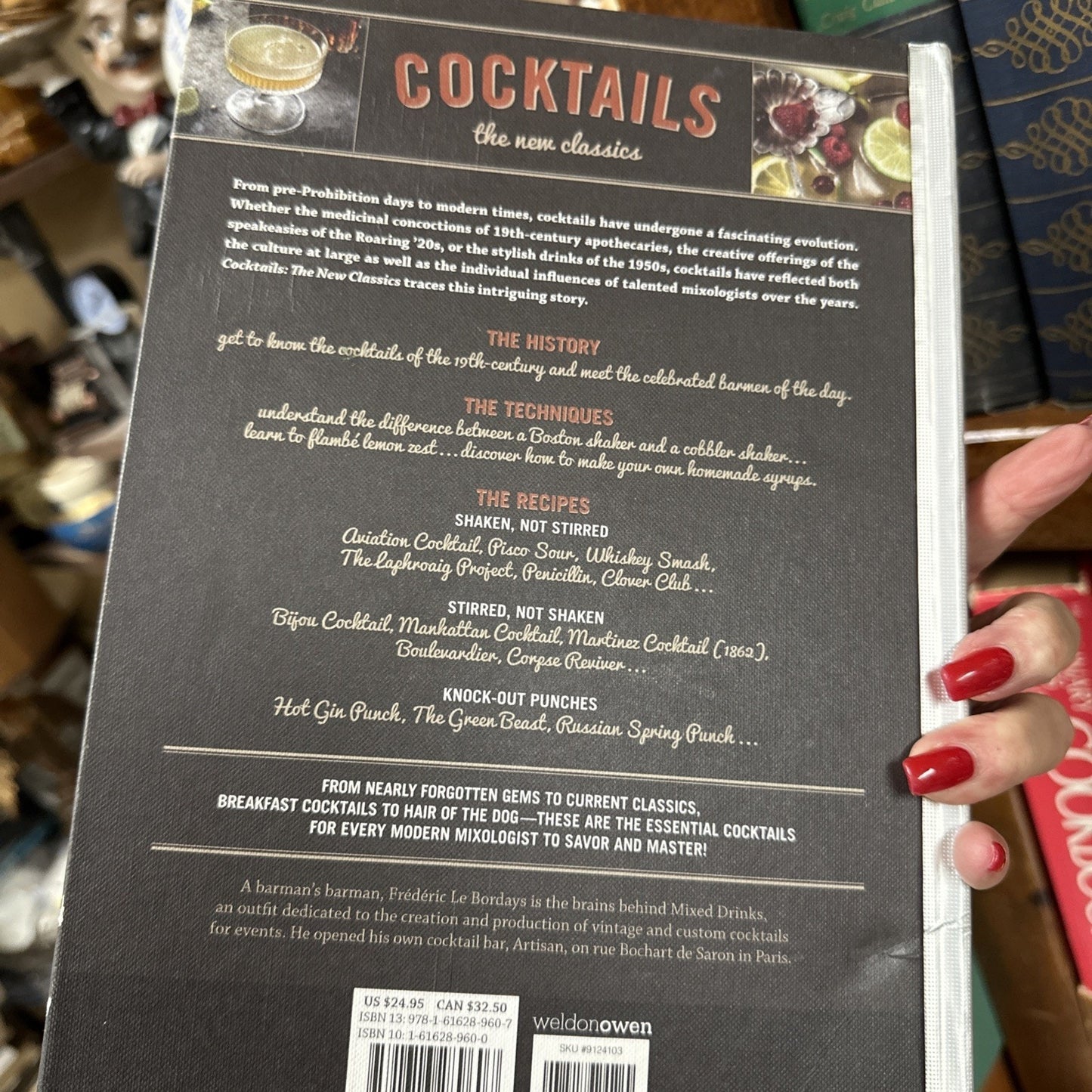 Cocktails: The New Classics - Le Bordays, Frederic - hardcover