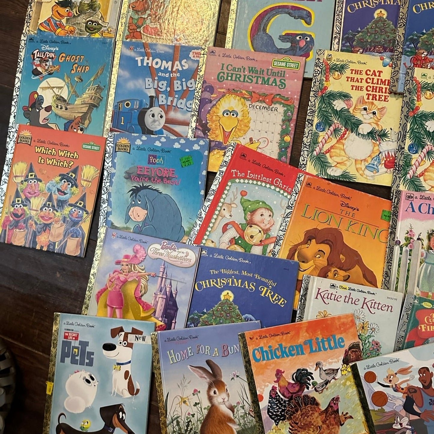 35 Random Little Golden Books