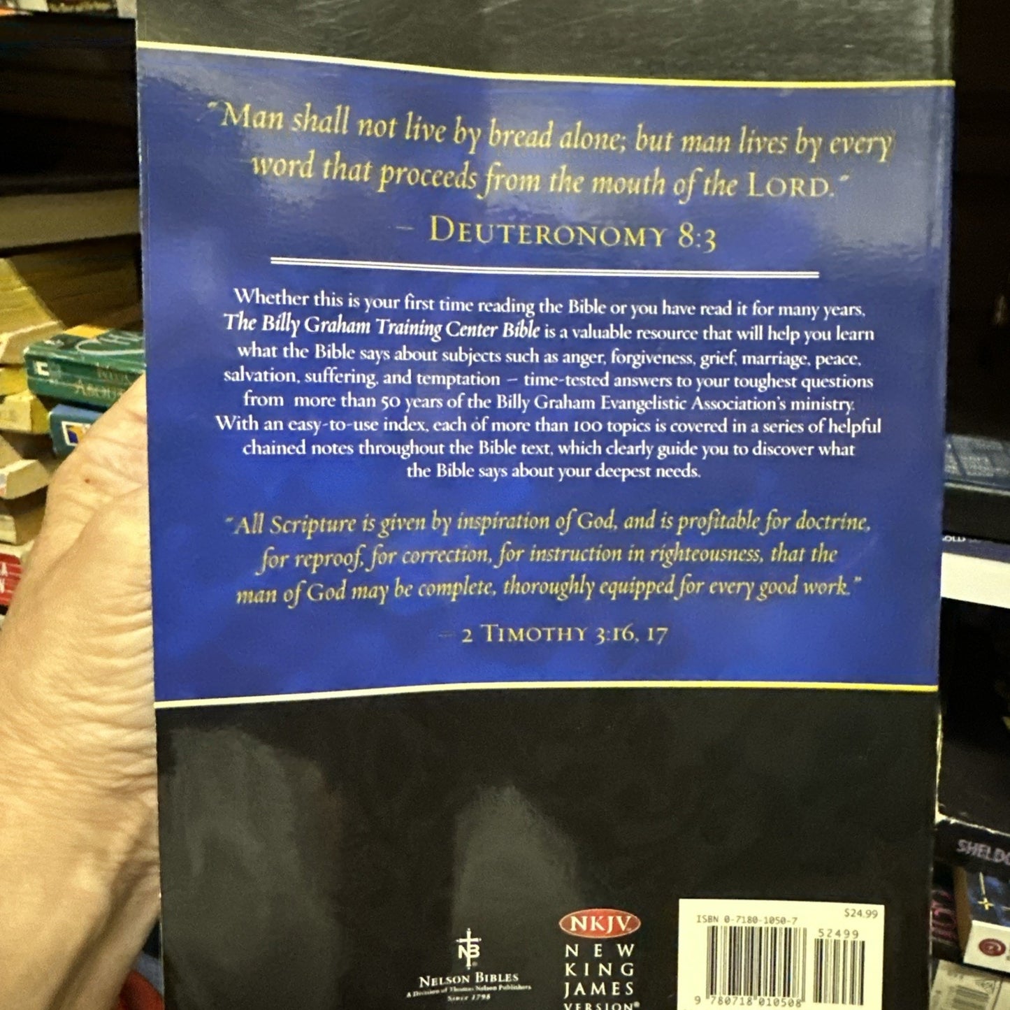 Billy Graham Training Center Bible-NKJV: Time-Tested Answers to Your Toughest Qu
