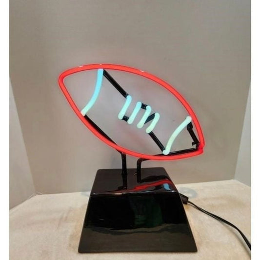 Cool Bright Red Football Light Room Deco neon