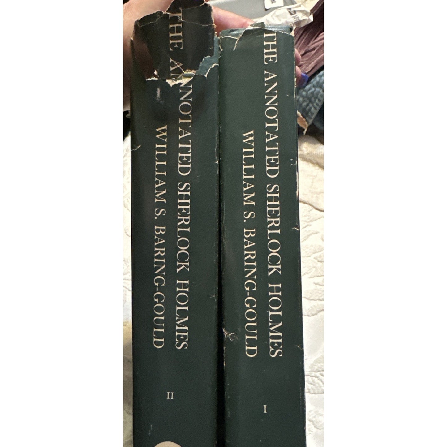 VTG 1967 2ND ED THE ANNOTATED SHERLOCK HOLMES VOL. 1/2 by SIR ARTHUR CONAN DOYLE