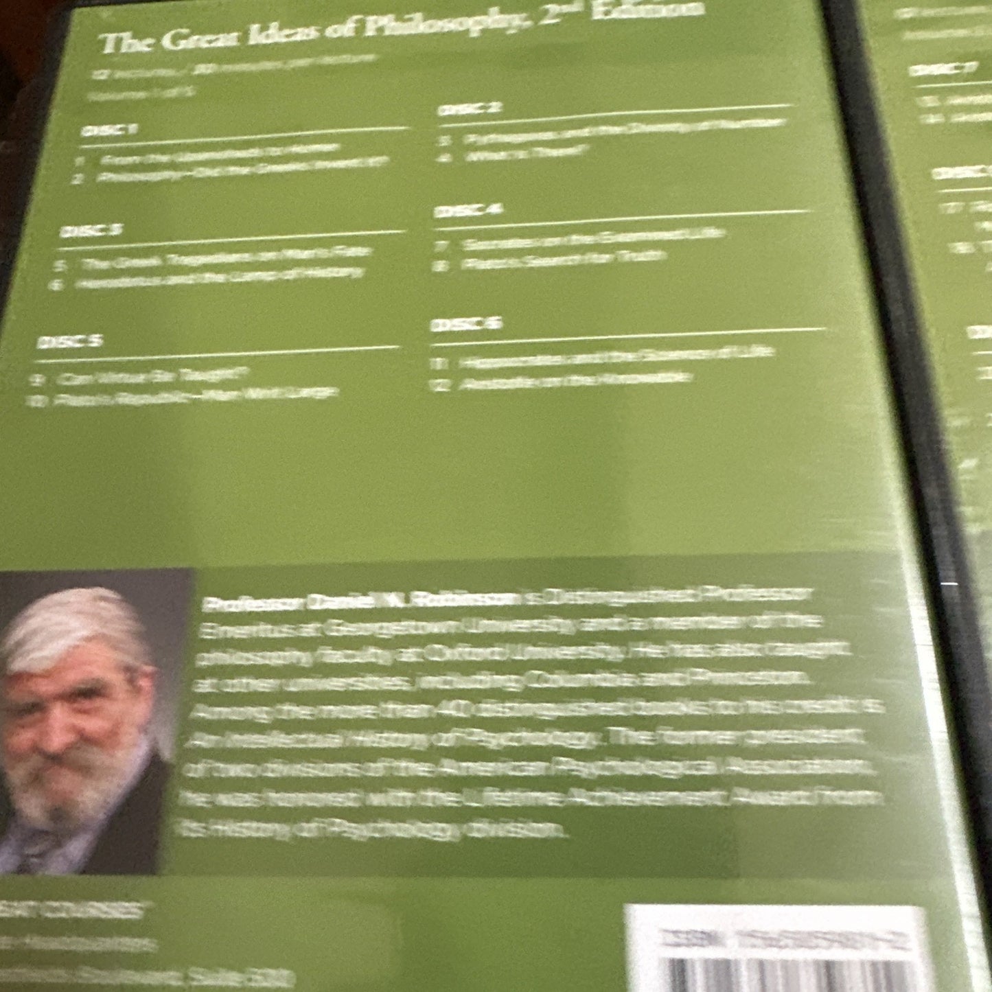 Great Courses Great Ideas of Philosophy 2nd Ed. Volumes 1-5, 30 CDs + Guidebook