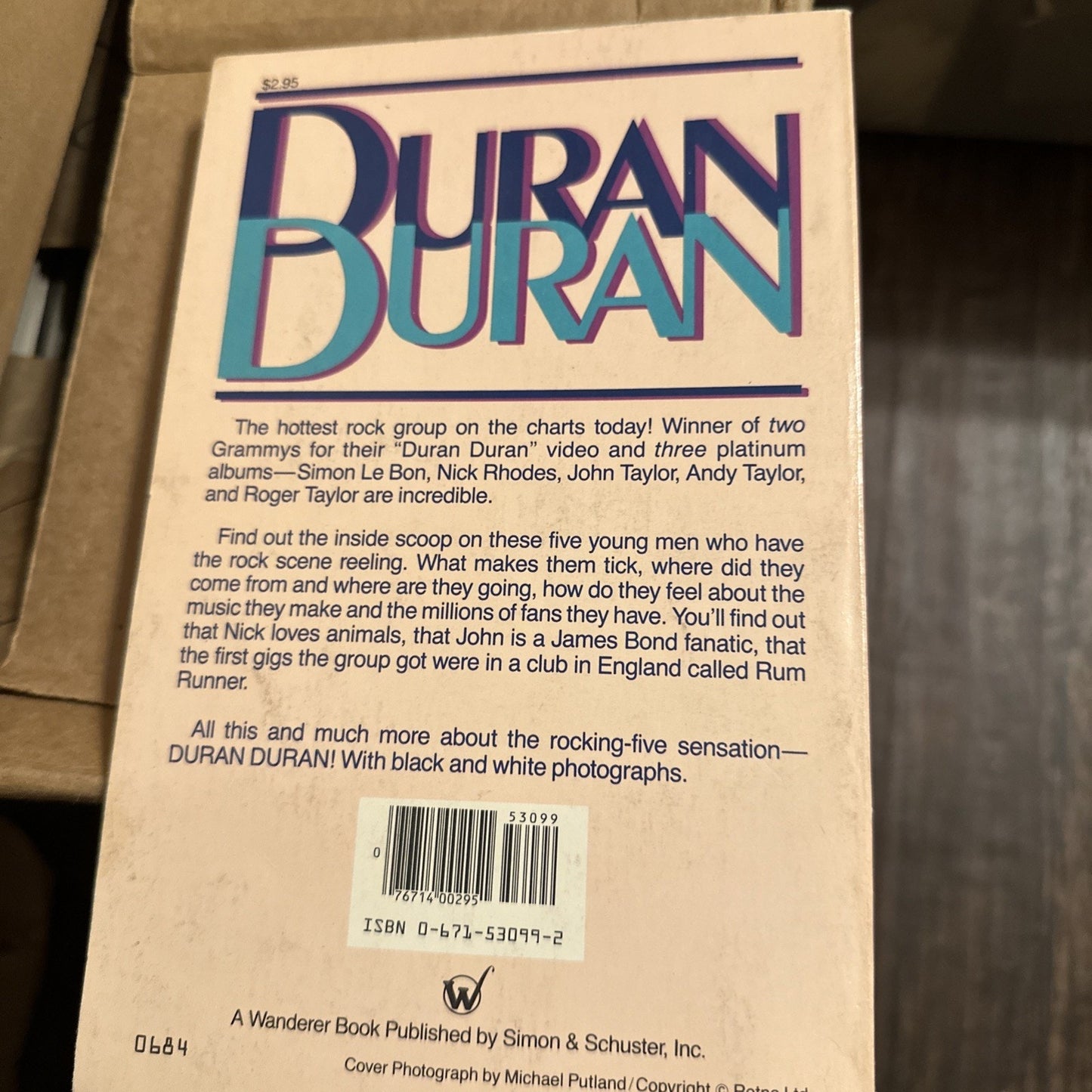Susan Martin / Duran Duran 1984
