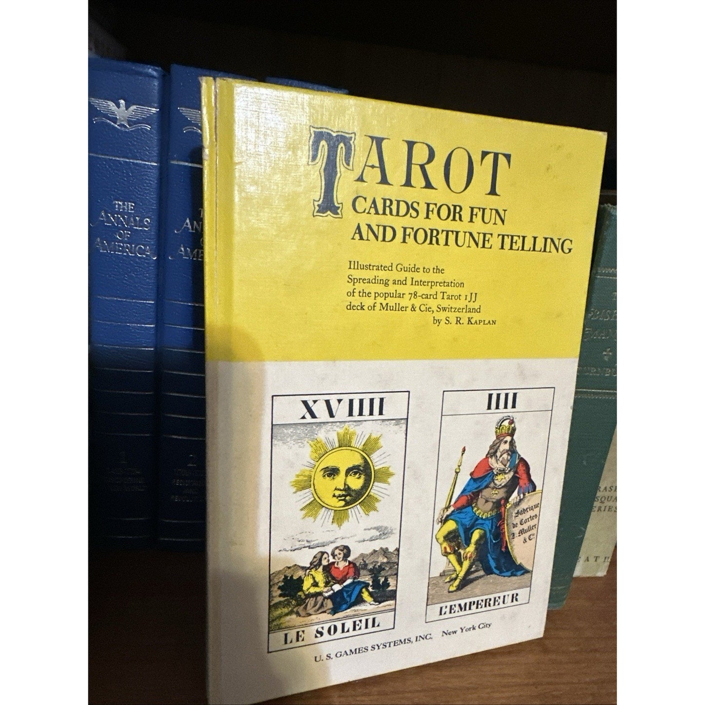 Tarot Cards For Fun and Fortune Telling 1970 HC