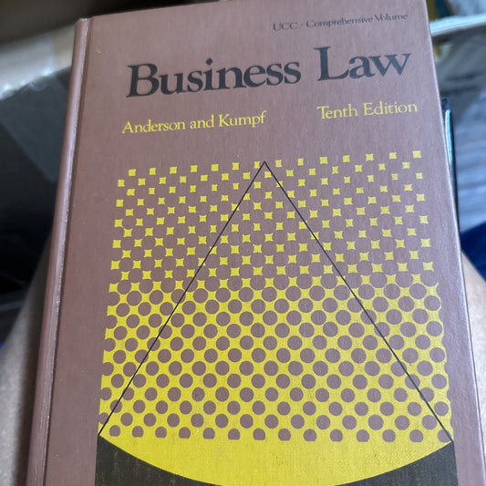 Business Law Tenth Edition Anderson And Kumpf