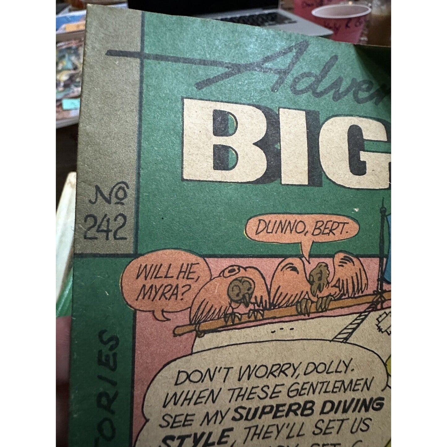 Adventures of the Big Boy comic book #242