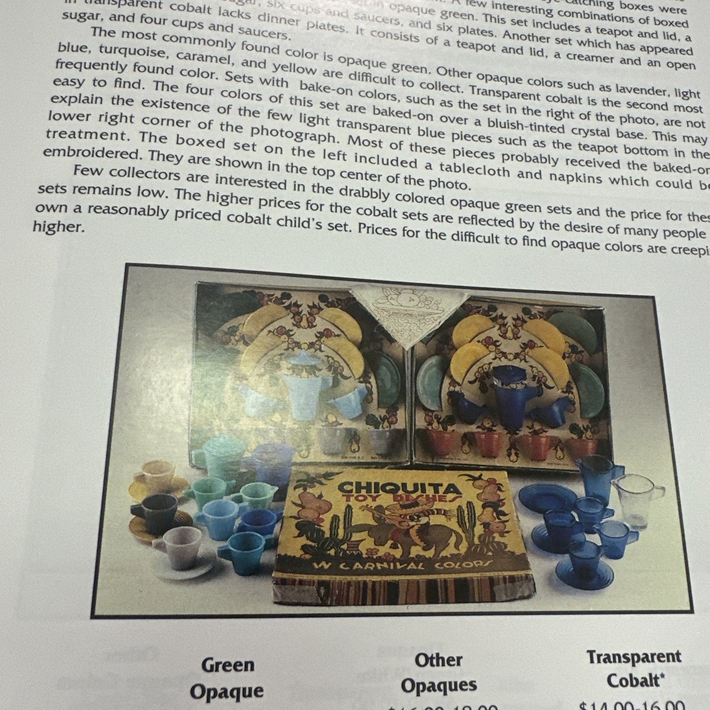 COLLECTOR'S ENCYCLOPEDIA OF CHILDREN'S DISHES