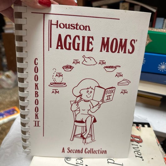 Vintage 1982 Houston AGGIE MOM'S COOKBOOK 2nd Edition