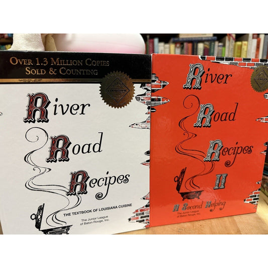 River Road Recipe Books I, II Baton Rouge, Louisiana