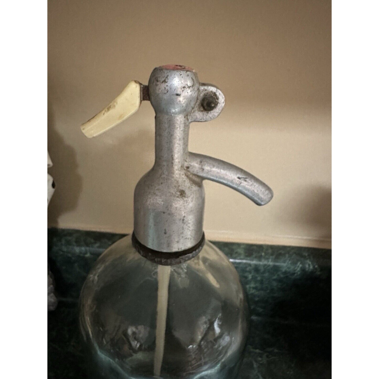 Antique Vintage Glass Seltzer Bottle