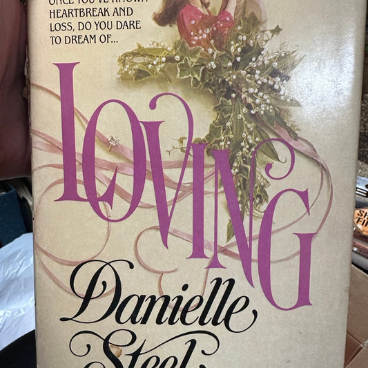 Hardcover Danielle Steel Book titled Loving