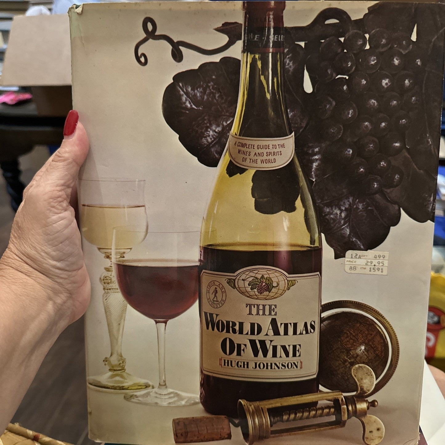 The World Atlas of Wine By Hugh Johnson Hardcover