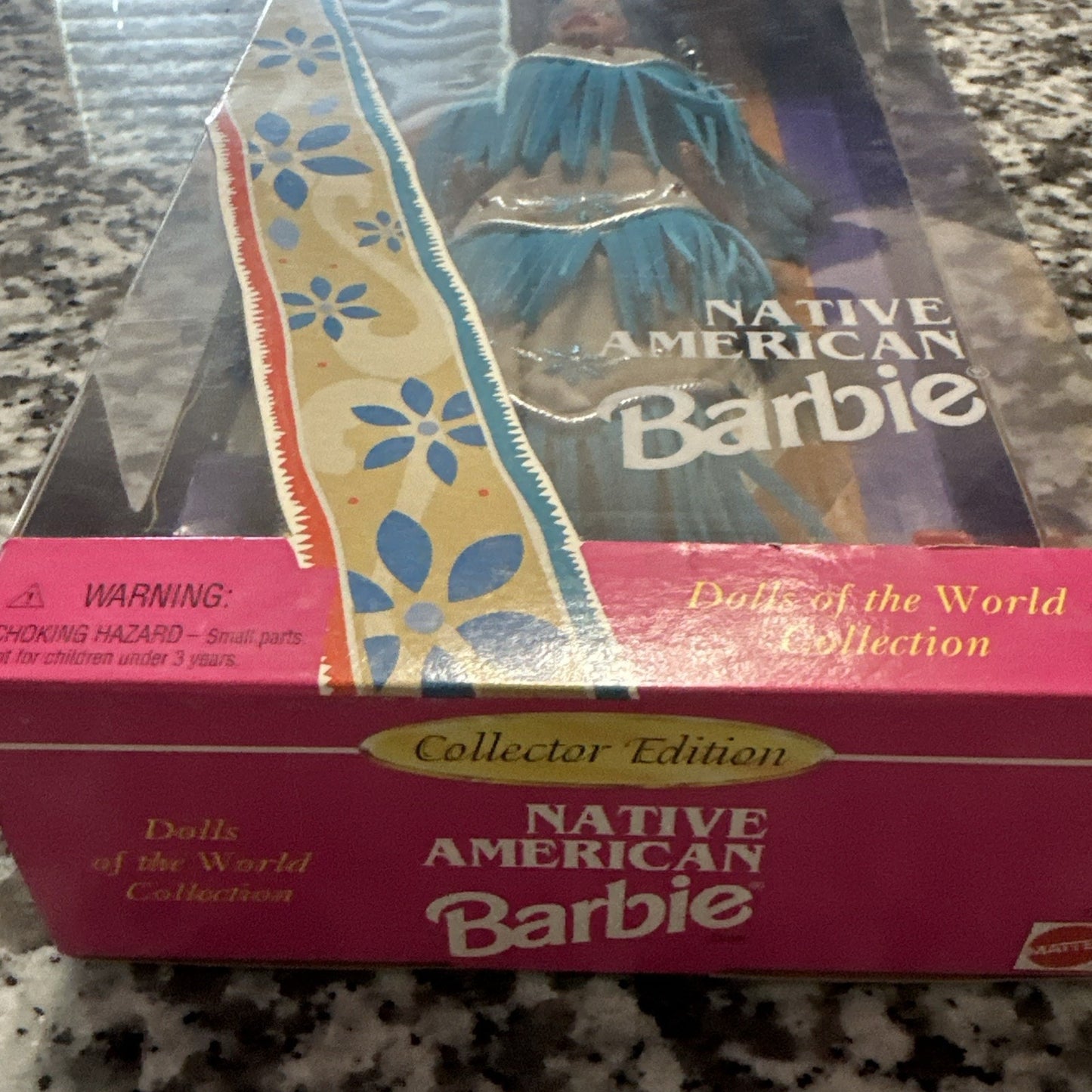 1996 Dolls Of The World Second Edition NATIVE AMERICAN Barbie NRFB