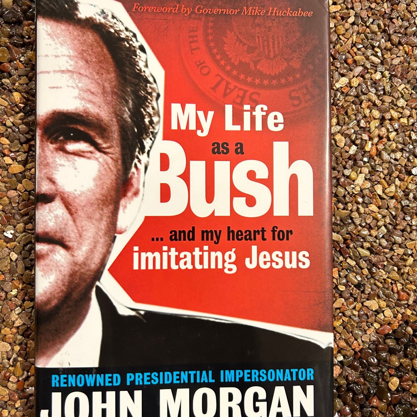 GEORGE W. BUSH Hard Cover Autographed & 8x10photo