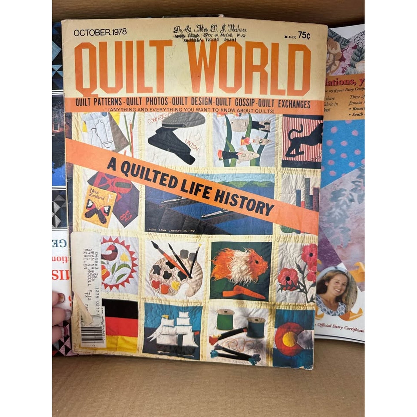 50 vintage quilting sewing magazines