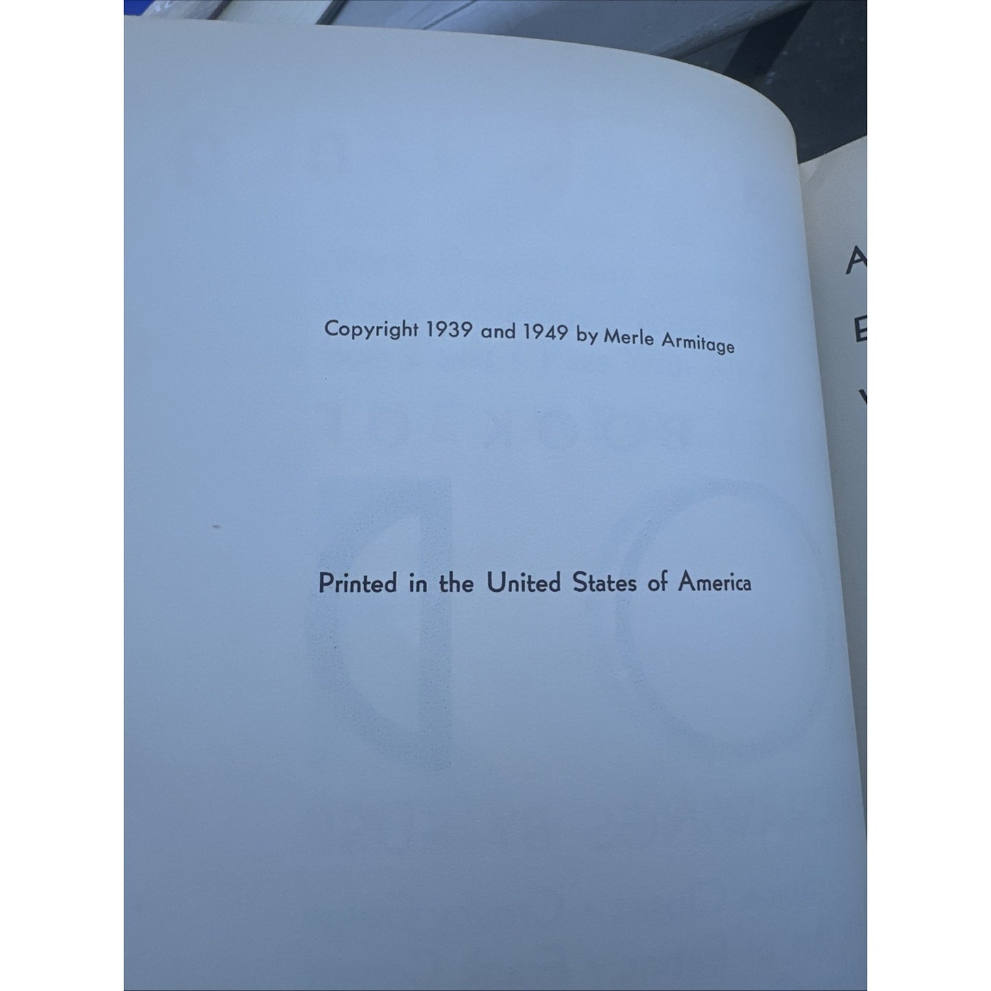 1949 MM Fit For A King The Merle Armitage book of food edited By Raniel McGehee