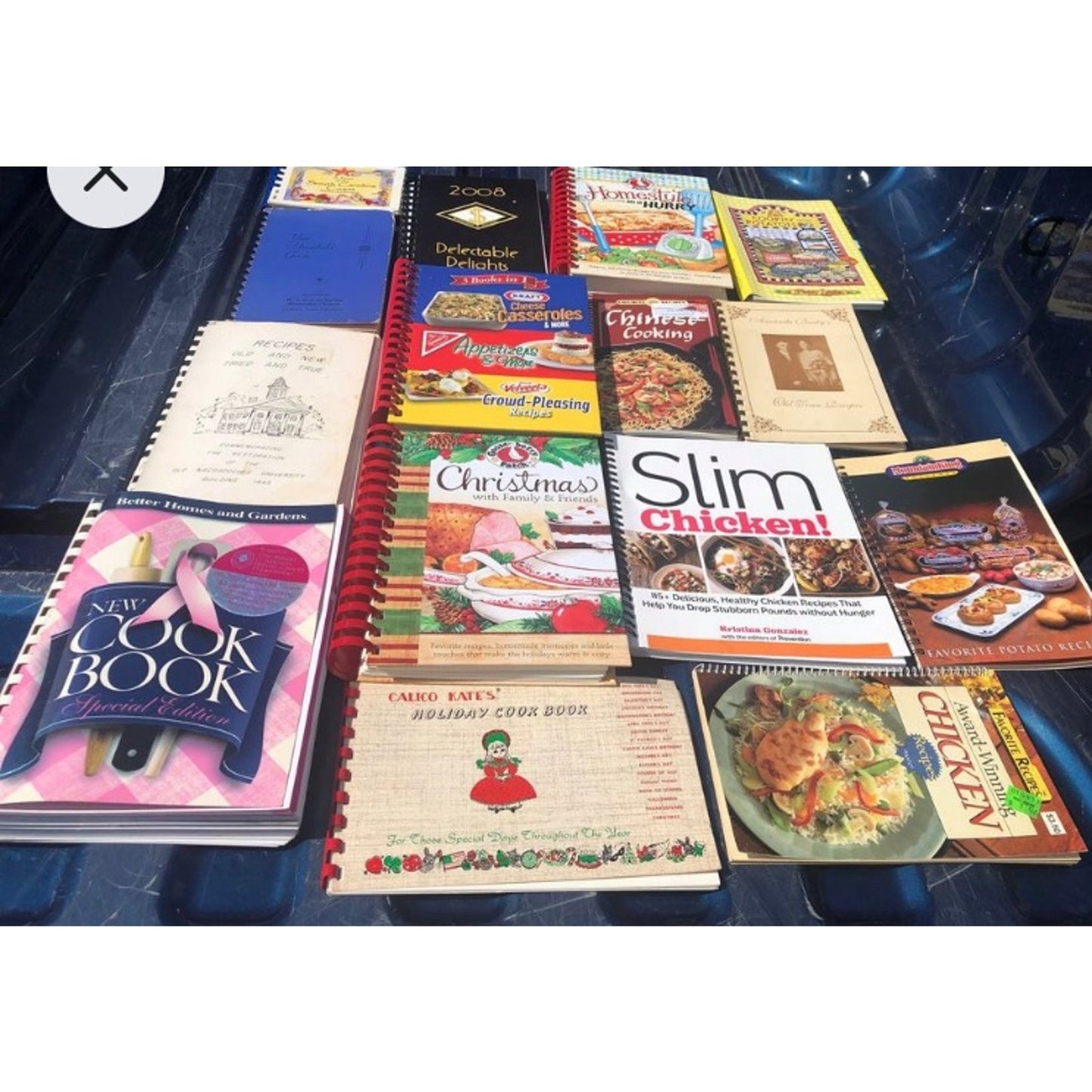 30 Spiral vintage church cookbooks