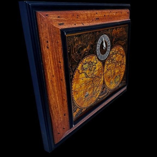 Spartus World Map Clock