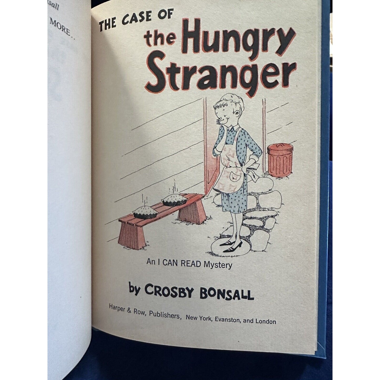 Crosby BONSALL / The Case of the Hungry Stranger 1963