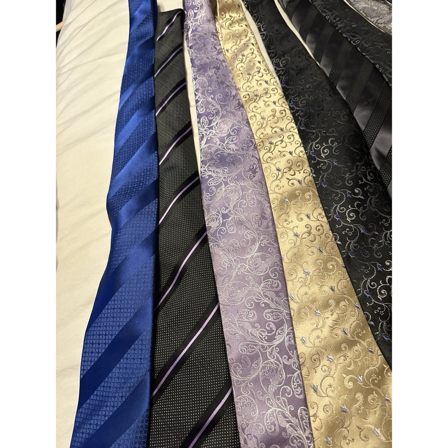 18 Silk Sean John Mens Neckties Fine Tayloring L58” x W3” Great Condition