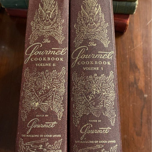 The Gourmet Cookbook Vol. 1 & 2 Vintage