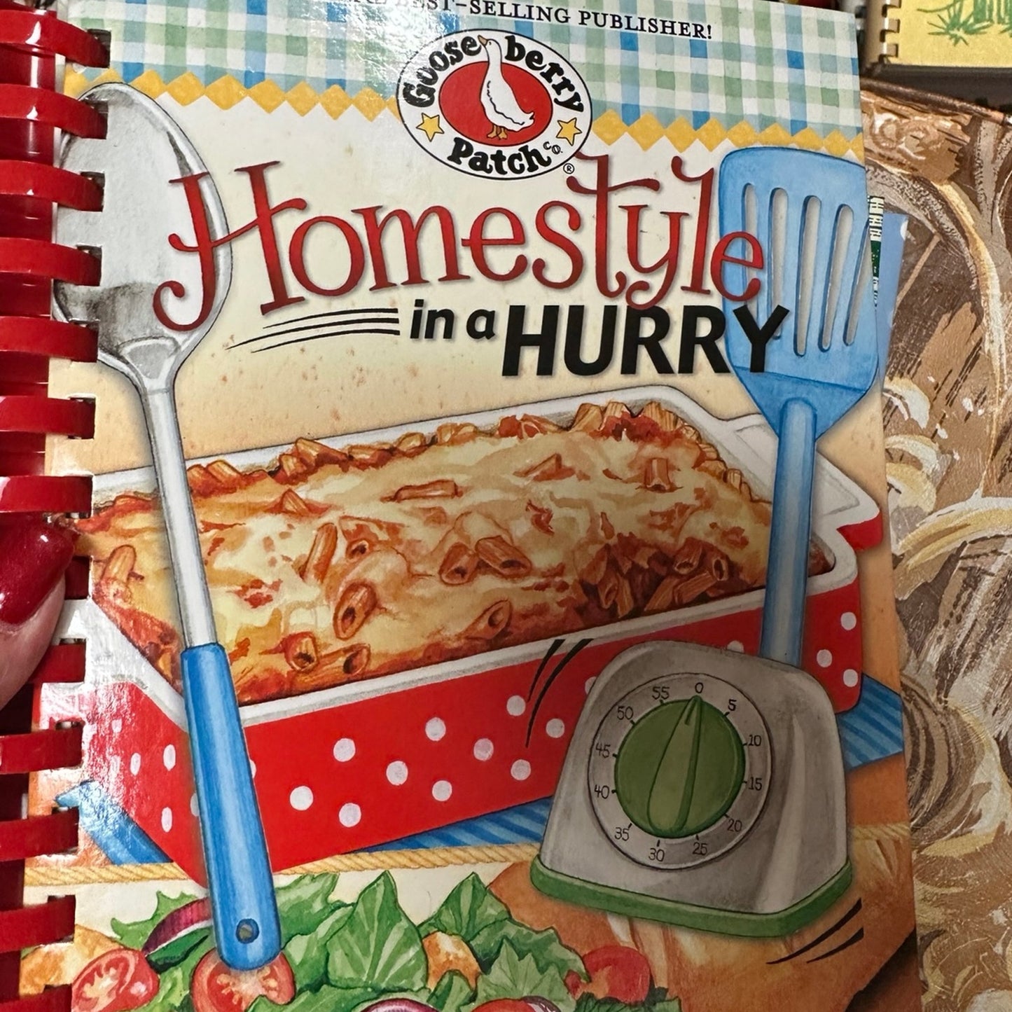 5 Gooseberry Patch cookbooks!