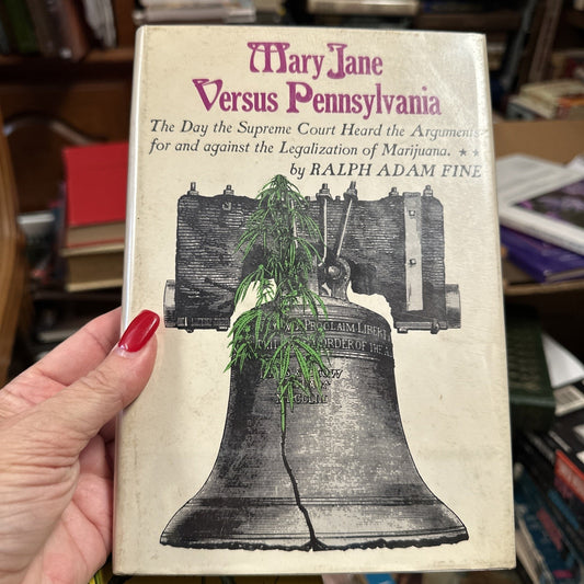 Mary Jane Versus Pennsylvania by Ralph Adam Fine Hardcover 1970 McCall Pub.