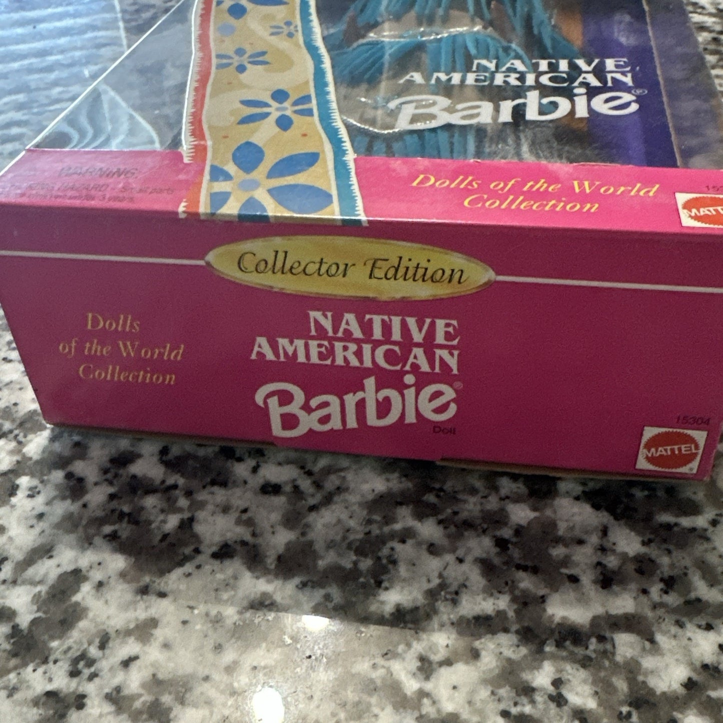 1996 Dolls Of The World Second Edition NATIVE AMERICAN Barbie NRFB