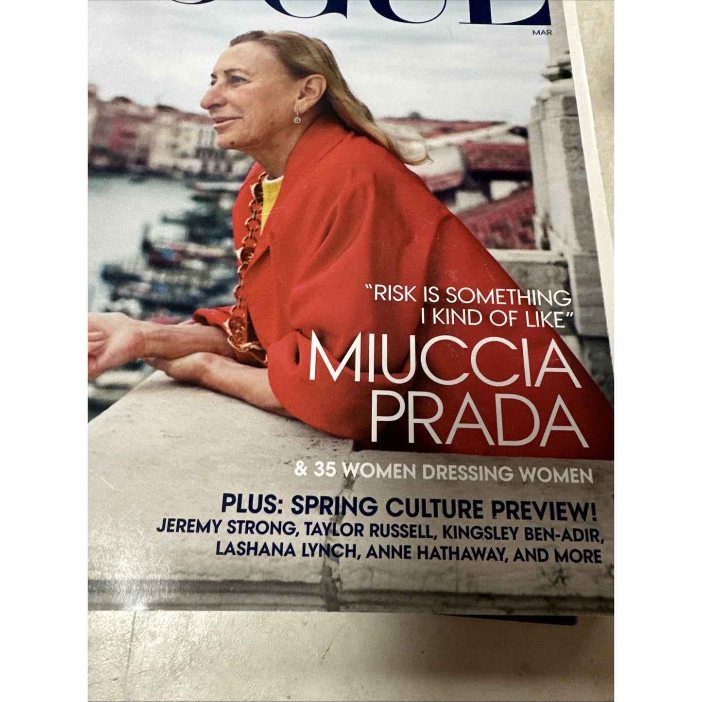Vogue Magazine | Miuccia Prada | Spring Culture Preview | March 2024