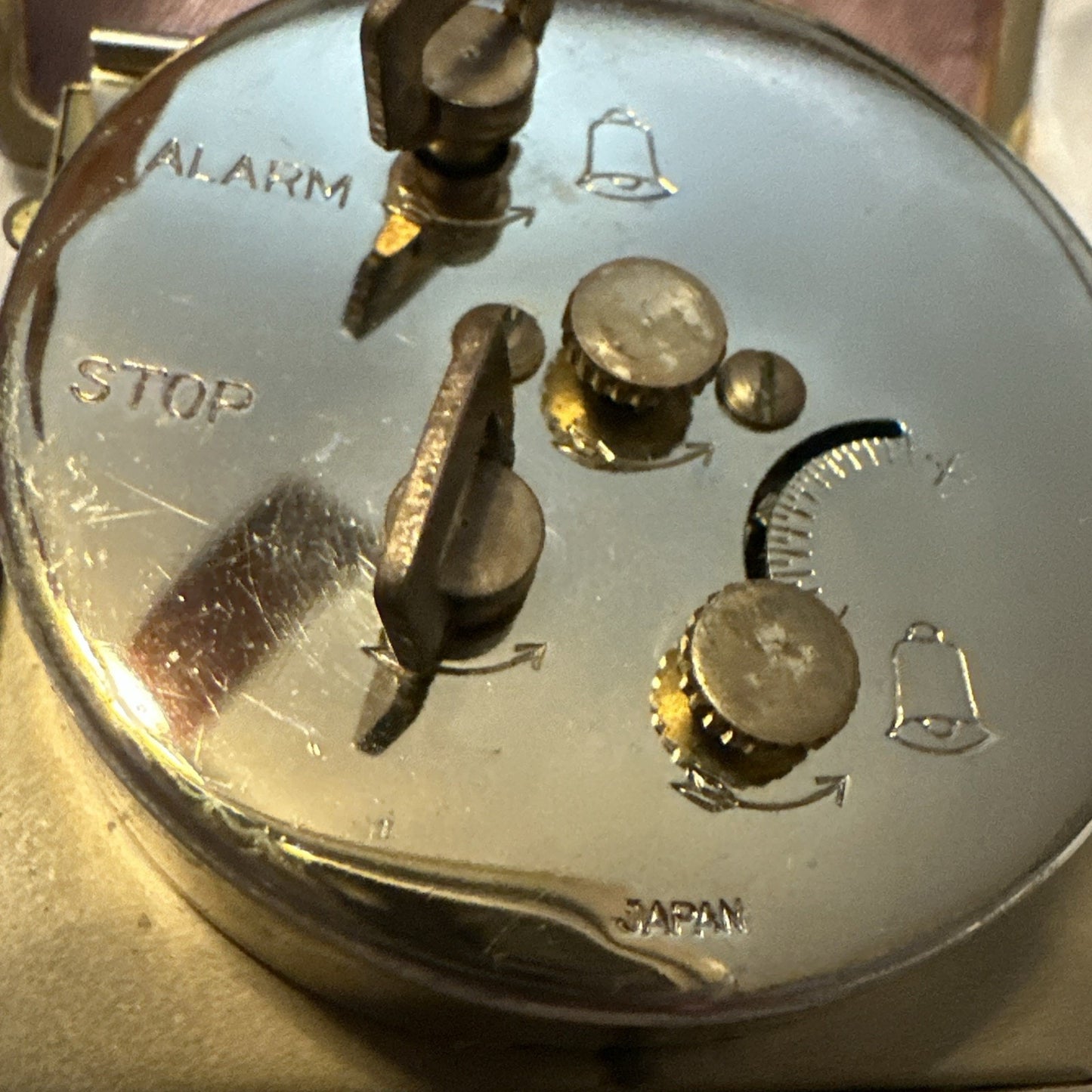 ca1940-50s Linden Travel Alarm Clock Germany